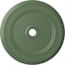 Ekena Millwork Classic Ceiling Medallion (Fits Canopies up to 5 1/2"), 41 1/8"OD x 4"ID x 2 1/8"P, Athenian Green CM41CLAGF - alternate 1